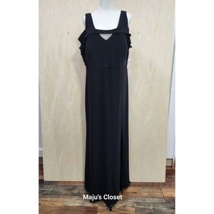 Women’s Formal Black Dress Plus Size 22W Nightway